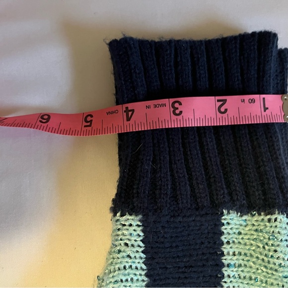 by & by Black and Green Off-the-Shoulder Sweater - Picture 6 of 7